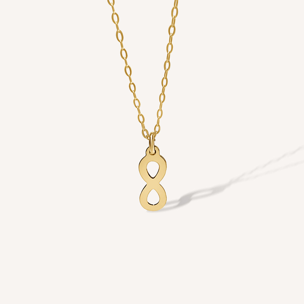 Infinite Gold Pendant & Necklace