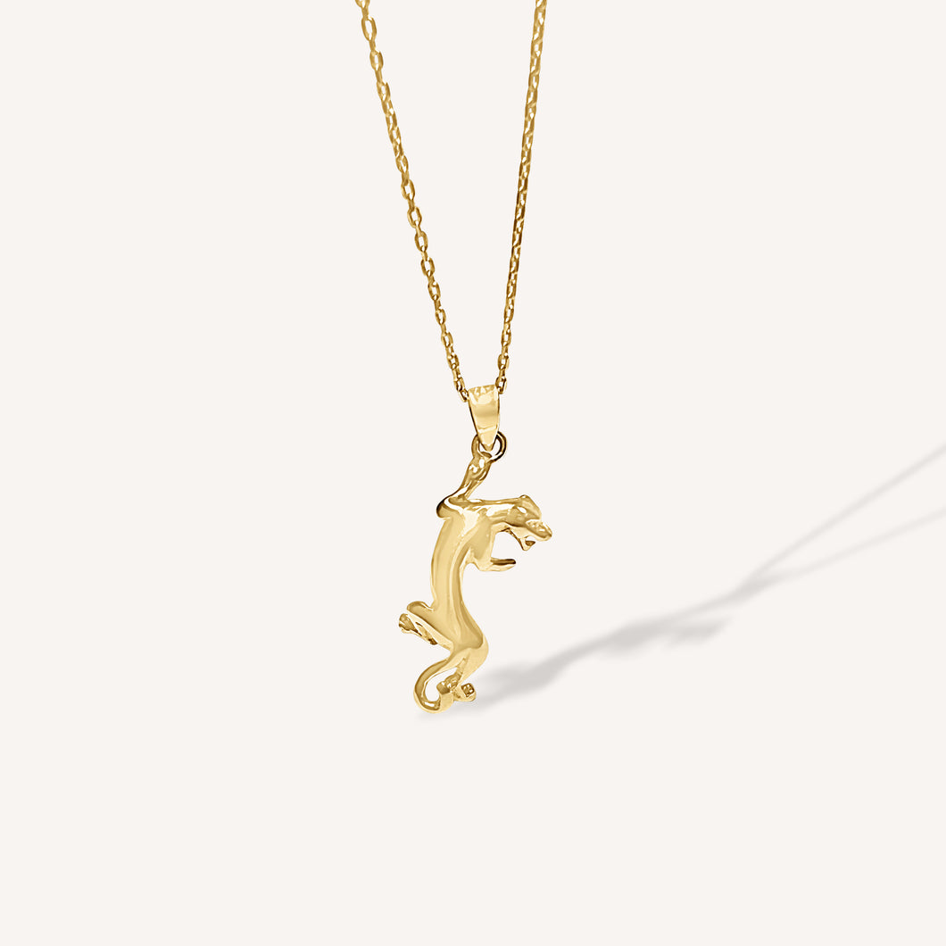 Golden Jaguar Pendant