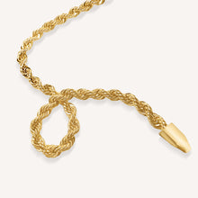 Load image into Gallery viewer, Rope Gold Necklace
