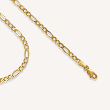 Load image into Gallery viewer, Figaro Gold Chain Necklace
