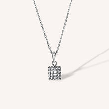 Load image into Gallery viewer, Square Diamond Pendant
